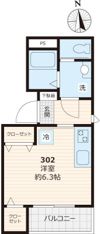 カーサリリーの間取り画像