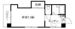 第40杉フラットの間取り画像