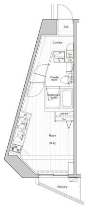 PREMIUMCUBE池袋要町の間取り画像