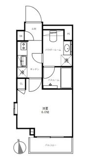 クレイシア横浜ヴェールの間取り画像