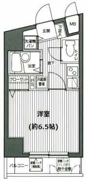 グランド・ガーラ渋谷の間取り画像