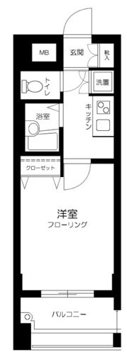 ミリオン大塚アヴィニティーの間取り画像
