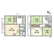 松が丘戸建の間取り画像