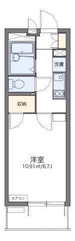 レオパレス凛凛の間取り画像