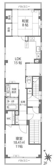 グランバリュー千駄木(旧田中商店ビル)の間取り画像