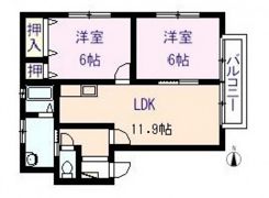 クリーンピア福浜の間取り画像