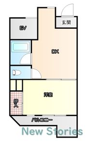 ロイヤルクレイン佐古の間取り画像