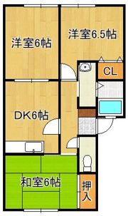 コーポカンセイの間取り画像