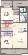 ヴィラ・エトワールの間取り画像