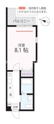 ハーミットクラブハウス上大岡II（仮）の間取り画像