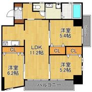 MDIロイヤルレジデンス大手町の間取り画像