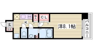 W-STYLE神戸Ⅱの間取り画像