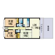 シャングリラ内浜の間取り画像