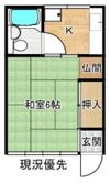 コーポもりやまの間取り画像