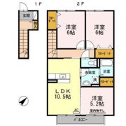 ヒルズ高取の間取り画像