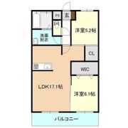 グランソレイユの間取り画像