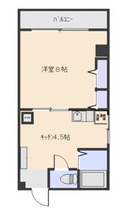 メゾンタナカ馬堀の間取り画像