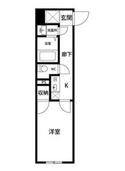 ペアルージュ西落合の間取り画像