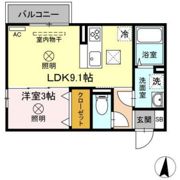 Elpis Ⅰの間取り画像