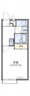 レオパレスあすなろ 2号の間取り画像