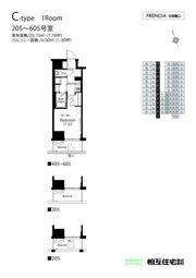 フレンシア文京関口の間取り画像