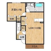 ルーチェⅠの間取り画像