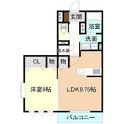 ジュネス・サクラ B棟の間取り画像