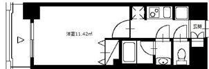 クレジデンス西台の間取り画像