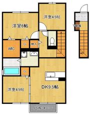 サンセールはぶの間取り画像