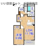 カーサドマーニの間取り画像