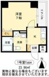 ラ・フォーレ松ヶ枝町Ⅰの間取り画像
