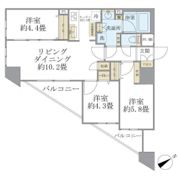 ロアール茅場町の間取り画像