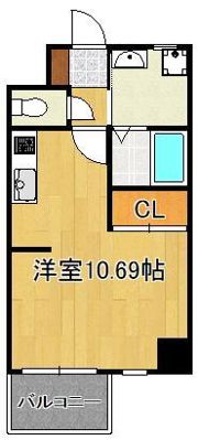 studie KOKURA NORTHの間取り画像