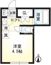 アルテ浦賀の間取り画像