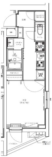 GENOVIA学芸大学の間取り画像