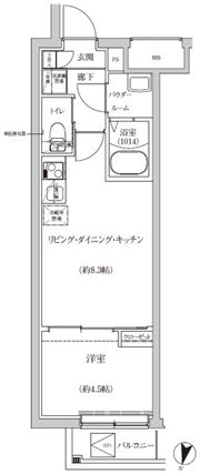 REGOLITH IKEGAMIの間取り画像