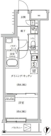 REGOLITH IKEGAMIの間取り画像