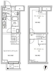 REGOLITH IKEGAMIの間取り画像