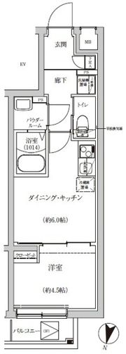 REGOLITH IKEGAMIの間取り画像
