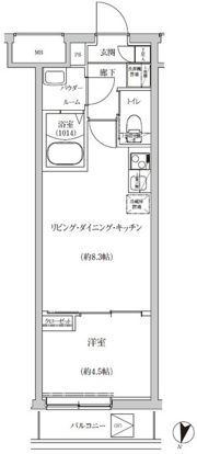 REGOLITH IKEGAMIの間取り画像