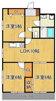 エクセル青葉台の間取り画像