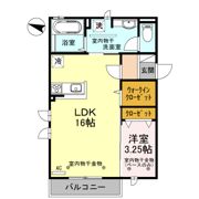 aile(エール)Ⅱの間取り画像