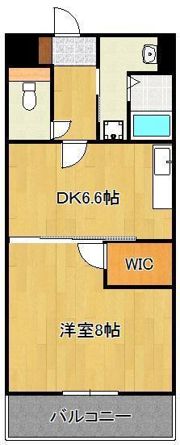 ウィングス片野IIの間取り画像