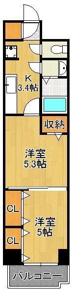 木下鉱産ビルIIの間取り画像