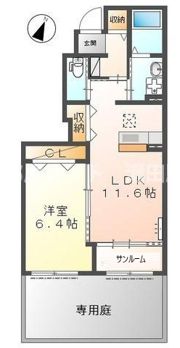 チアロ ルーチェの間取り画像