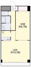 上杉第3ビル野田の間取り画像