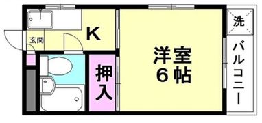 本庄セブンハイツの間取り画像