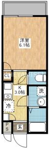 ヴィオラ東町Ⅰの間取り画像