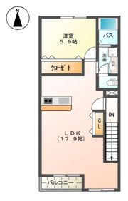 シューワ リヴェルテの間取り画像
