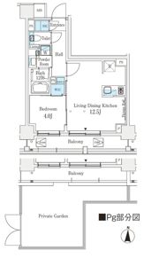 J．GRAN Court 品川西大井EASTの間取り画像